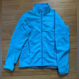 Patagonia Vibrant Blue Softshell Jacket - Women’s Size Medium